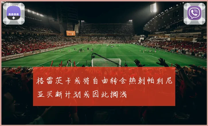 格雷茨卡或将自由转会热刺帕利尼亚买断计划或因此搁浅